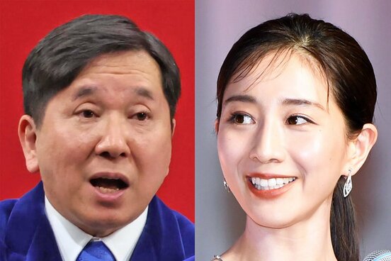 田中裕二(左)と田中みな実
