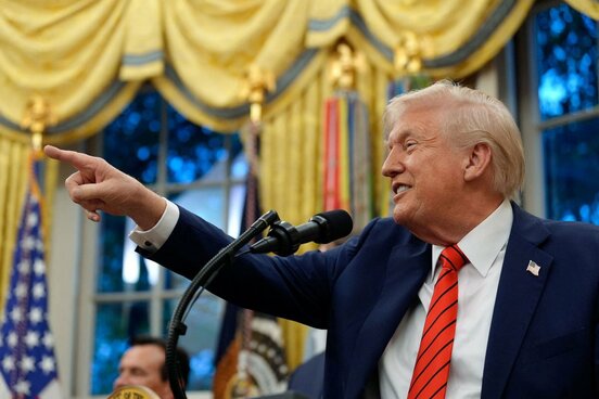 トランプ大統領（ロイター）