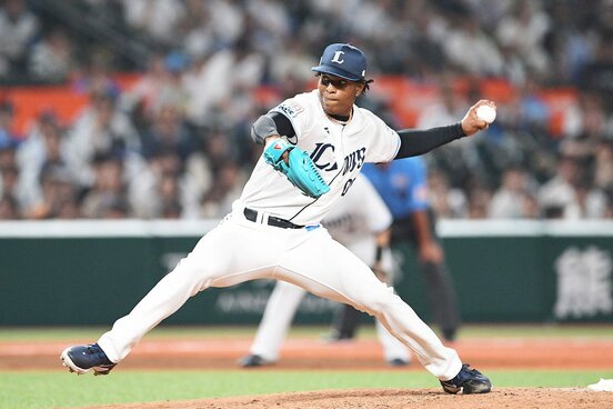 6回のピンチを無失点で切り抜けた西武・ヤン