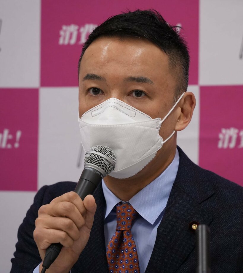  山本太郎代表（東スポWeb）