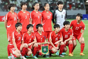 北朝鮮女子代表（２０２４年２月、パリ五輪アジア最終予選・日本対北朝鮮戦）