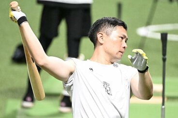 今季限りでの引退を発表しているソフトバンク・中村晃
