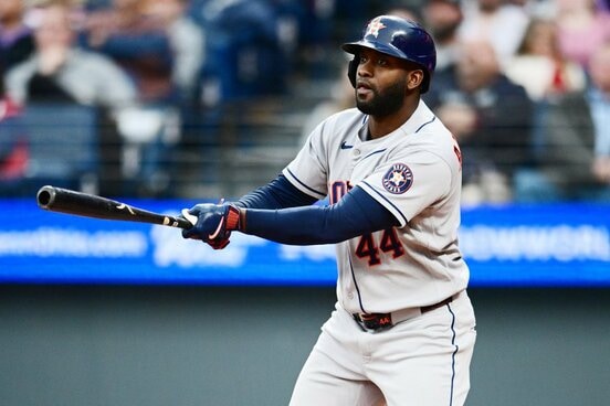 アストロズのヨルダン・アルバレス（ロイター）