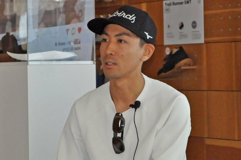 温暖化に危機感をにじませた渡部暁斗