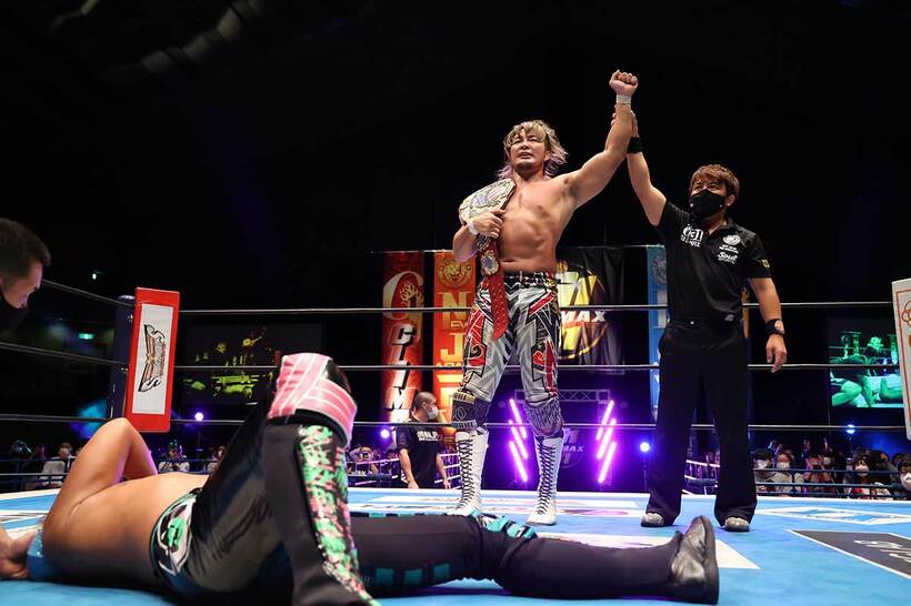  ＹＯＳＨＩ―ＨＡＳＨＩを圧殺し４勝目を挙げた棚橋