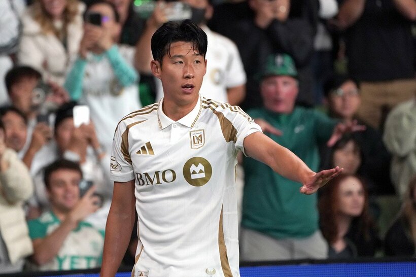 ロサンゼルスFCの孫興民（ロイター）