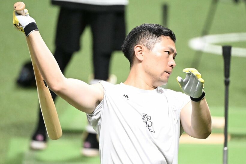 今季限りでの引退を発表しているソフトバンク・中村晃