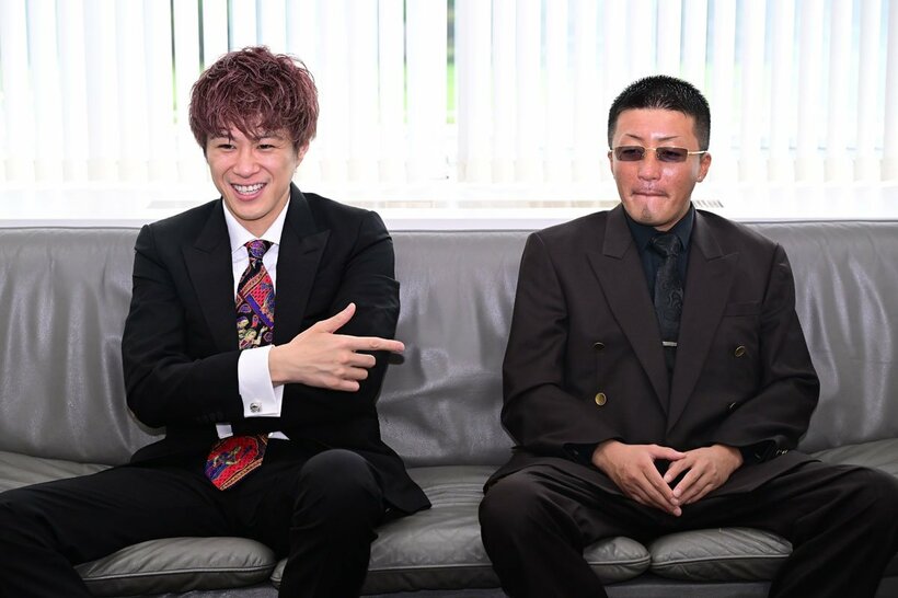 TOMORO㊧と塚原舜哉