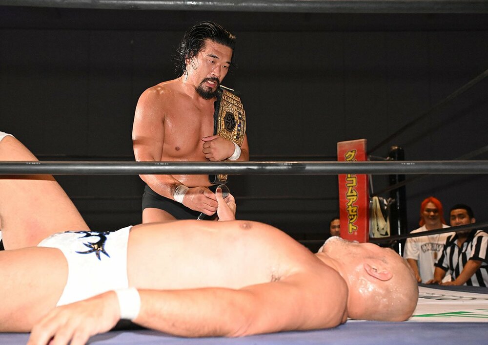 激戦となった昨年8月の樋口和貞 vs 秋山準