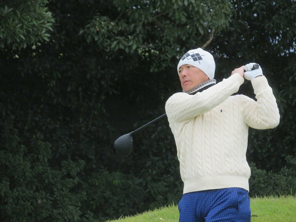 球団納会ゴルフに参加したソフトバンク・小久保監督