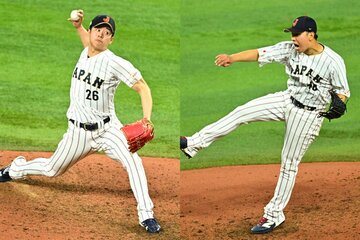 ロッテ・種市(左)や楽天・藤平(右)ら投手陣は評価を上げたが…