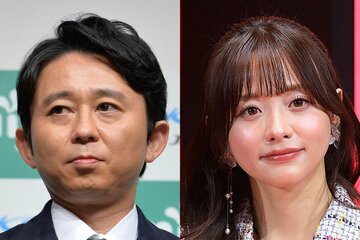 有吉弘行(左)と森香澄