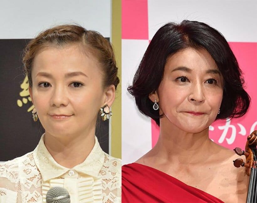  華原朋美（左）と高嶋ちさ子
