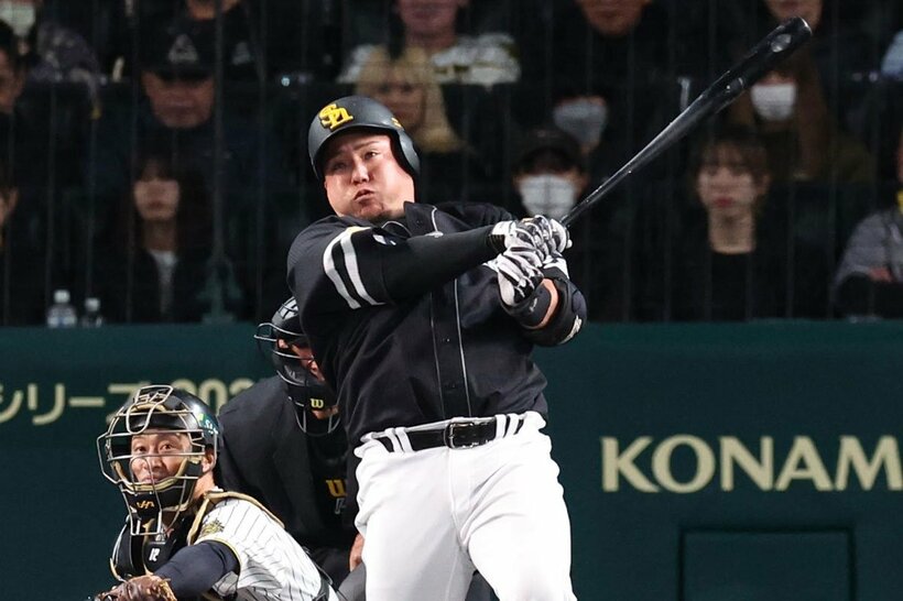 ２回、ソロ本塁打を放ったソフトバンク・山川穂高