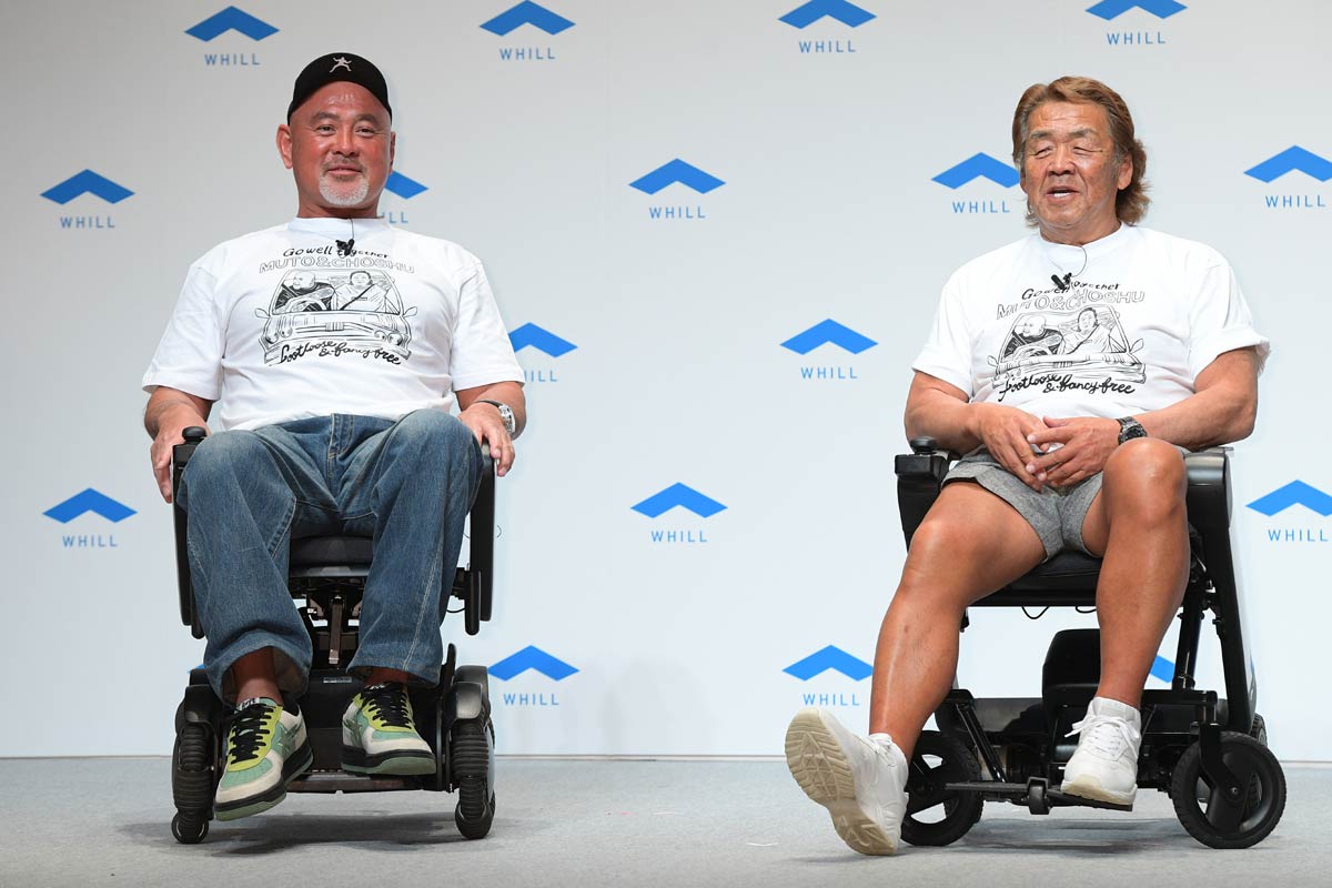 武藤 敬司 車椅子