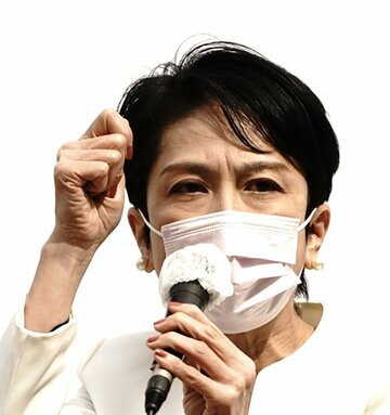  炎上中の蓮舫氏(東スポWeb)