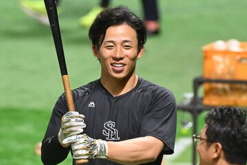 「代打出場」が決まったソフトバンク・野村勇