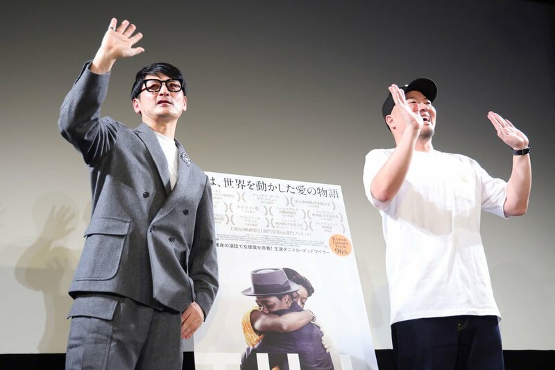 イベントに登壇したISO(右)と松尾潔氏