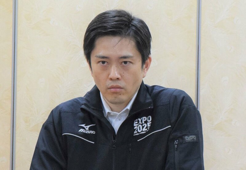  党の関与を否定した吉村府知事