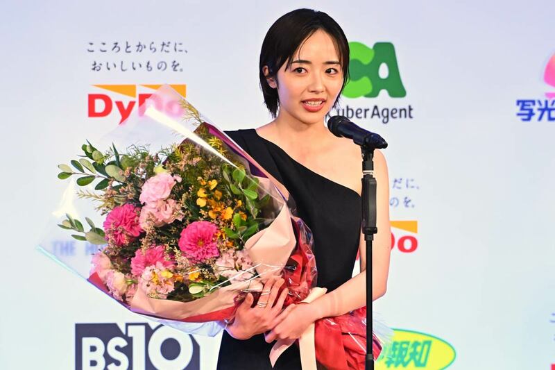 スピーチした森田望智