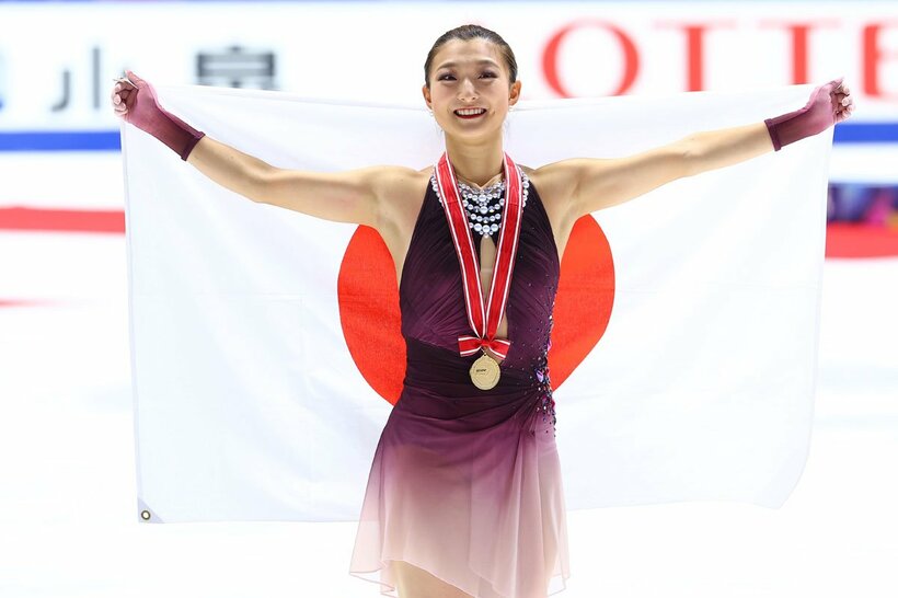 連覇を果たした坂本花織