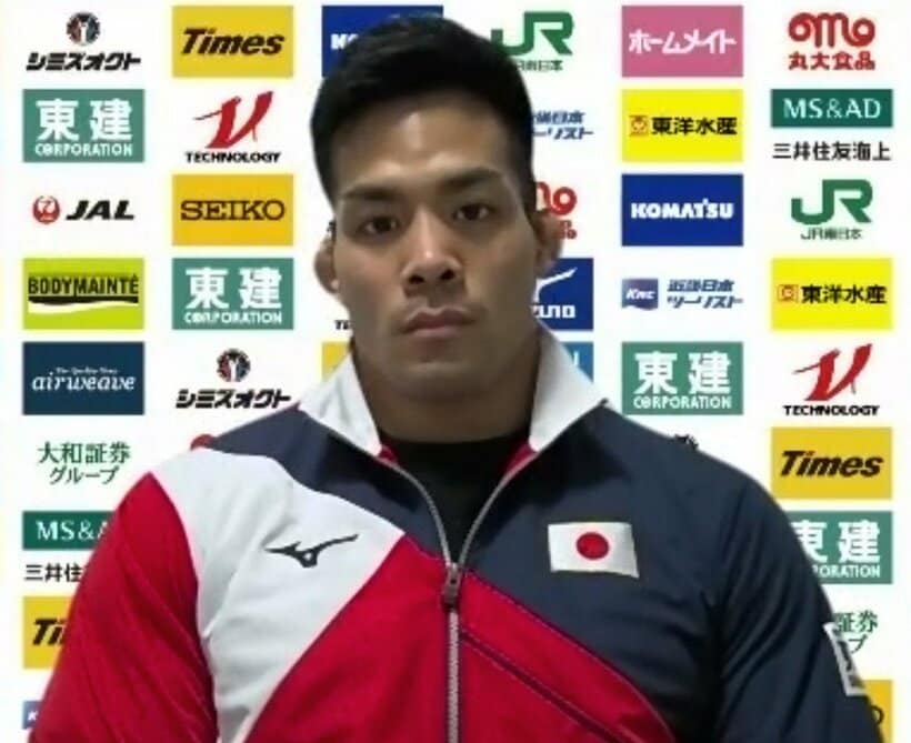  帰国後、オンライン取材に応じた佐々木健志（東スポWeb）