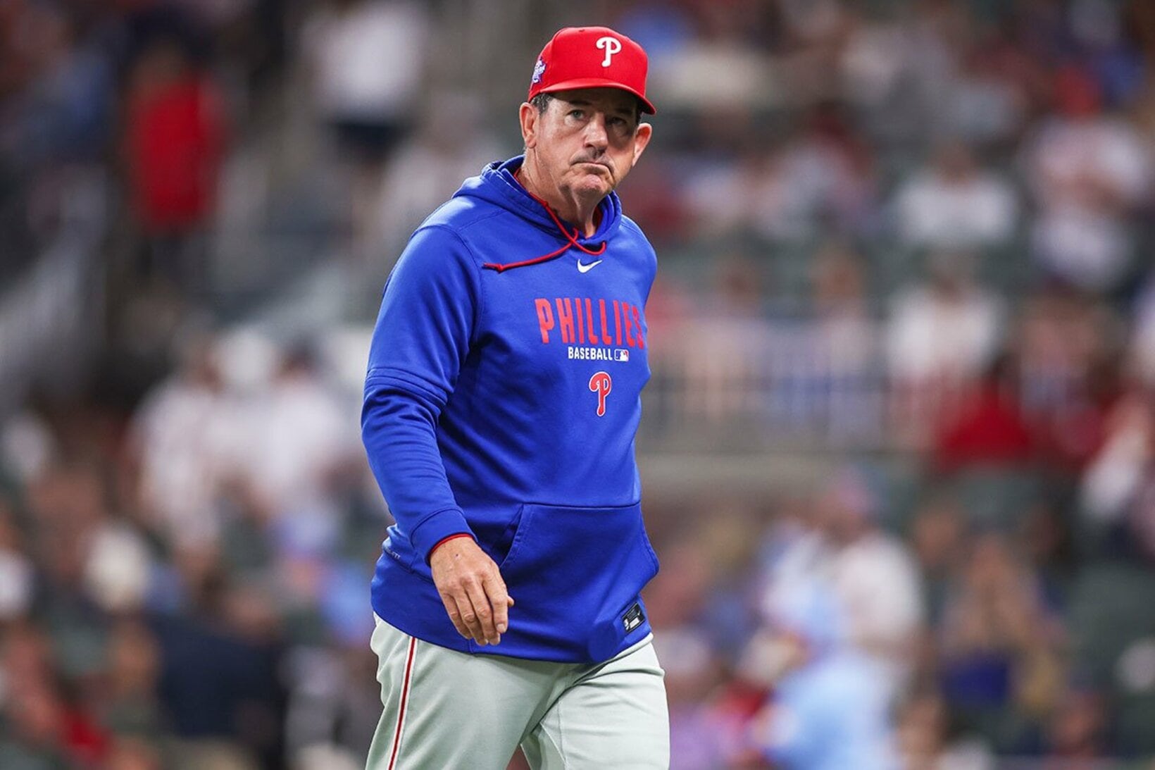 フィリーズの指揮官を解任されたロブ・トムソン前監督（ロイター）