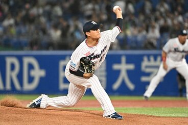 6回からの2イニングを無失点で切り抜けたヤクルト・高橋奎二