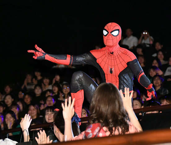  大人気のスパイダーマン（東スポWeb）