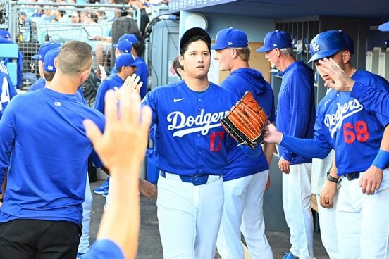 降板した大谷翔平