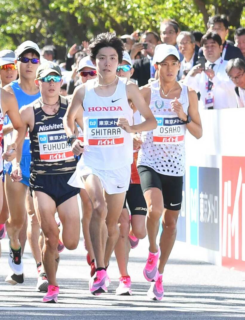  設楽悠太（左）、大迫傑らが参加した２０１９年のＭＧＣ（東スポWeb）
