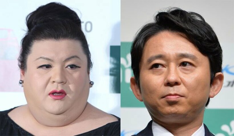  左からマツコ、有吉