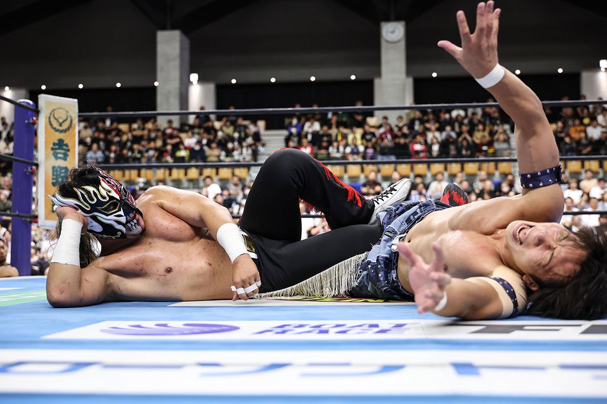 新日本】IWGPジュニア王者デスペラードがYOH撃破で同王座歴代2