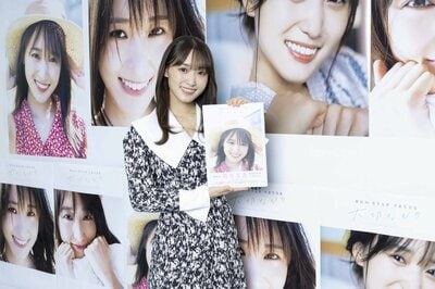 写真：櫻坂46菅井友香 卒業写真集の点数は「ウ満点！」白いドレス姿
