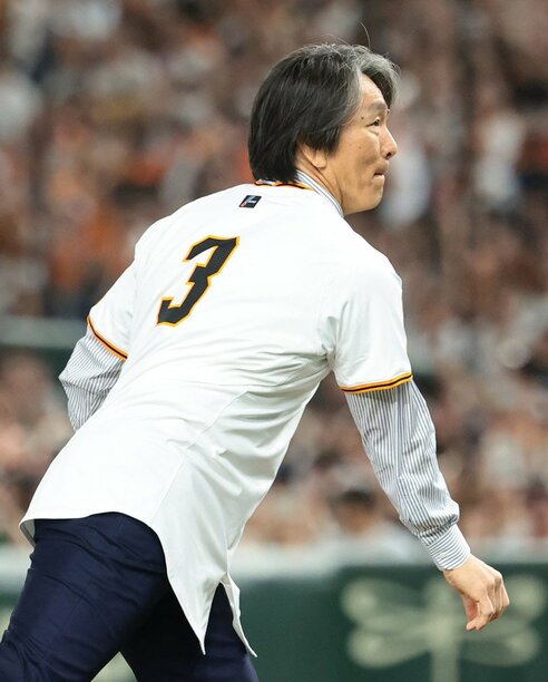 巨人】松井秀喜氏が超豪華OB相手にノーバンピッチ「監督が見守って