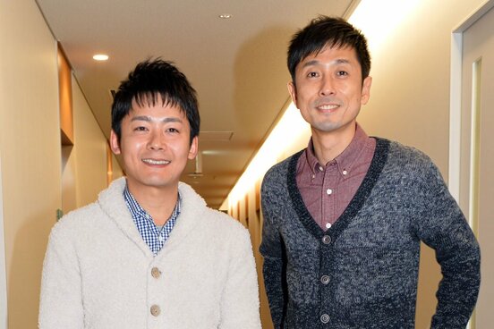 ロザンの宇治原史規（右）と菅広文