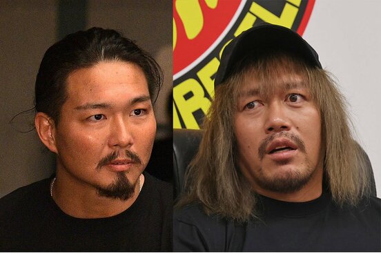 ジェイク・リー（左）と内藤哲也