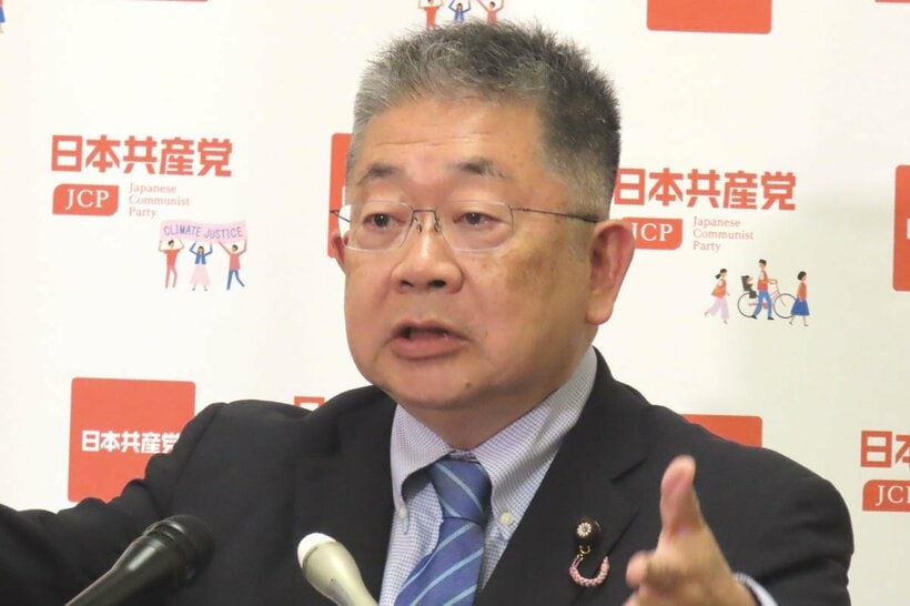 日本共産党の小池晃書記局長