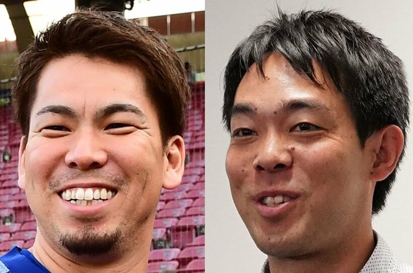 左から前田、秋山