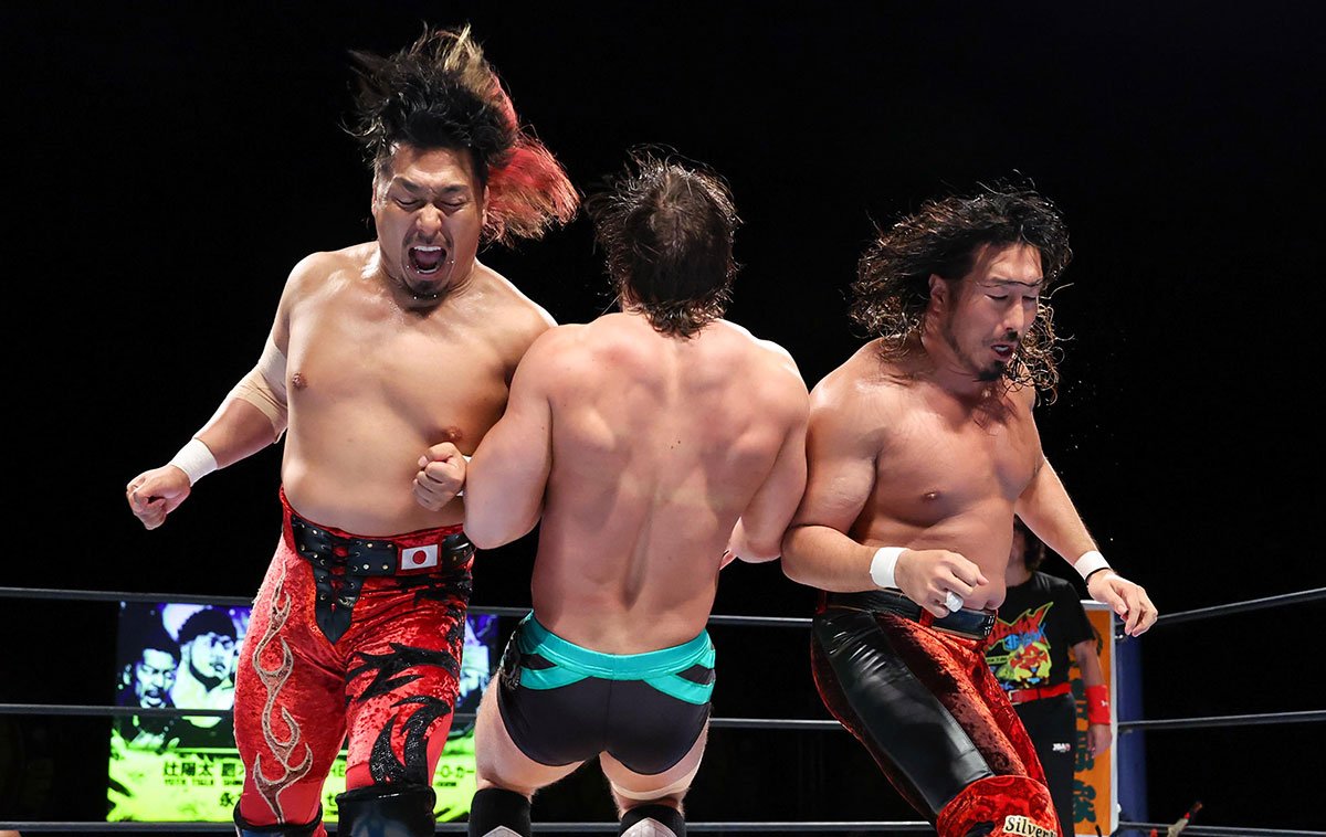 写真：【新日本】IWGP王者・辻陽太 G1同組の鷹木信悟と火花「あんた