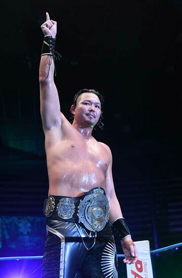  ３冠ヘビー級王座に返り咲いたジェイク・リー（東スポWeb）