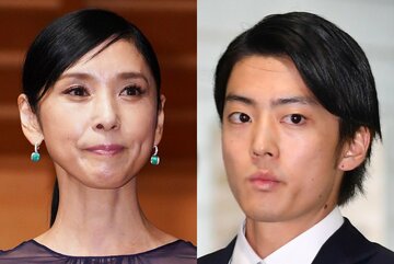  黒木瞳㊧と伊藤健太郎