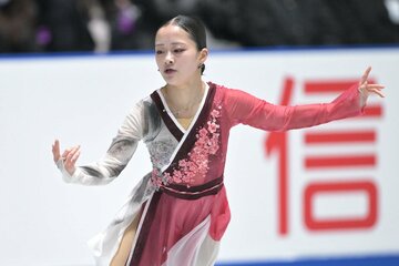 表彰台に届かなかった渡辺倫果