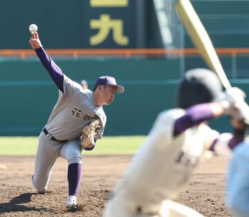 ７回を１失点に抑えた花巻東の金野快