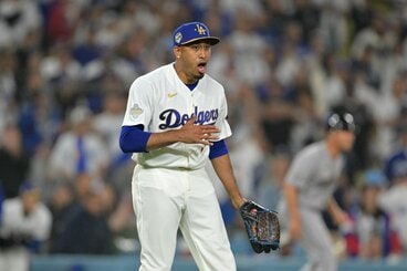 復帰が待たれるエドウィン・ディアス（ロイター）