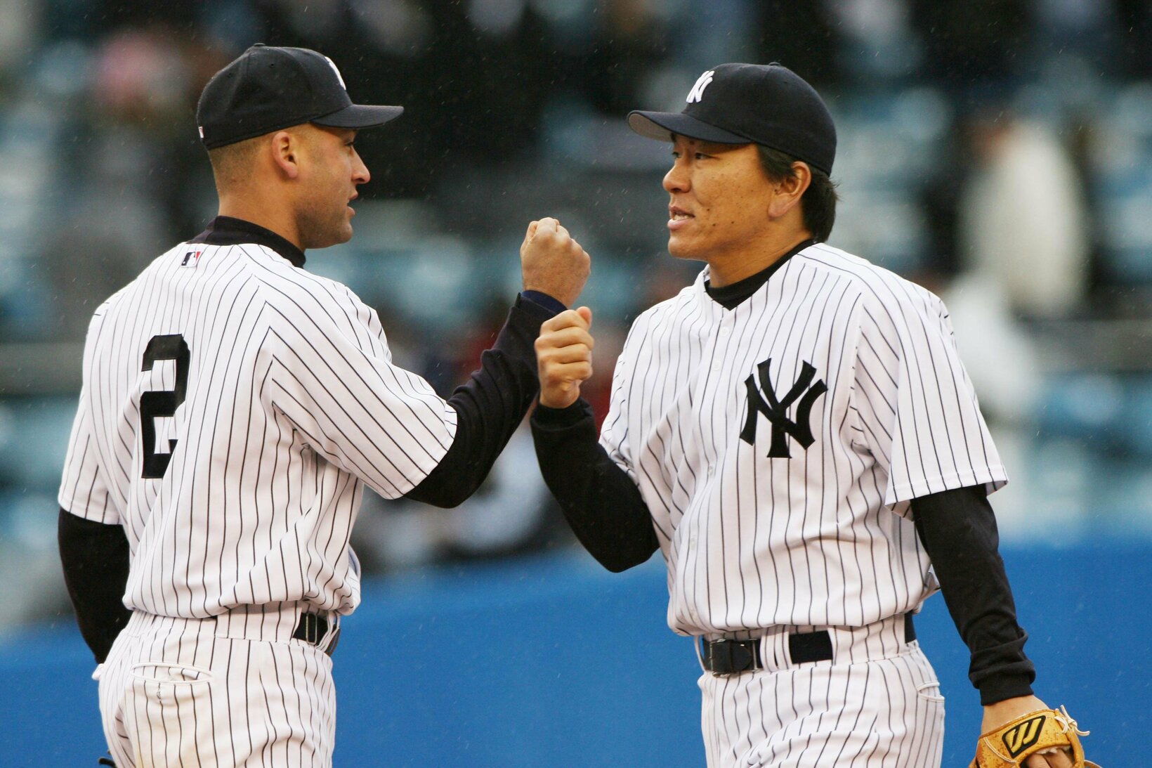 ヤンキース時代のジーターと松井秀喜（2006年）