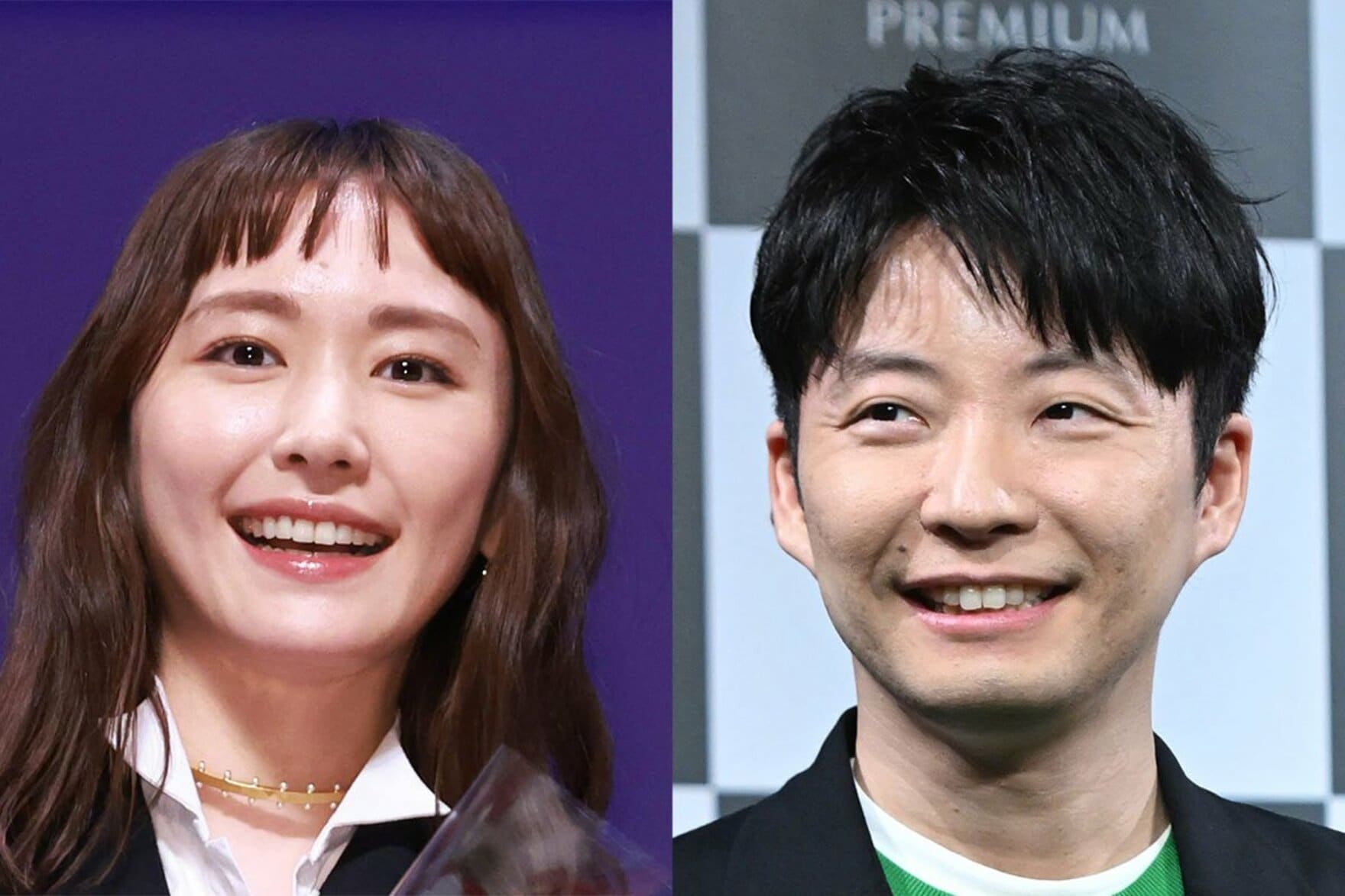 新垣結衣（左）と星野源