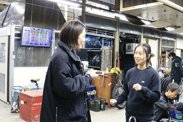 初勝利の喜びを語った浜田樹来(右)
