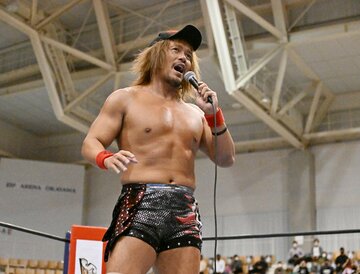  岡山のファンに思いを語る内藤