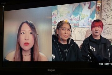 （左から）ジャングル叫女、小波、吏南